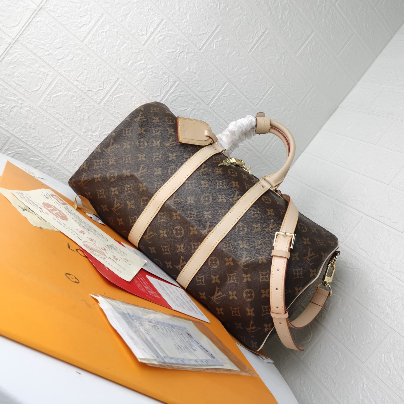 Louis Vuitton Keepall Travel Bags Size 50*29*23cm