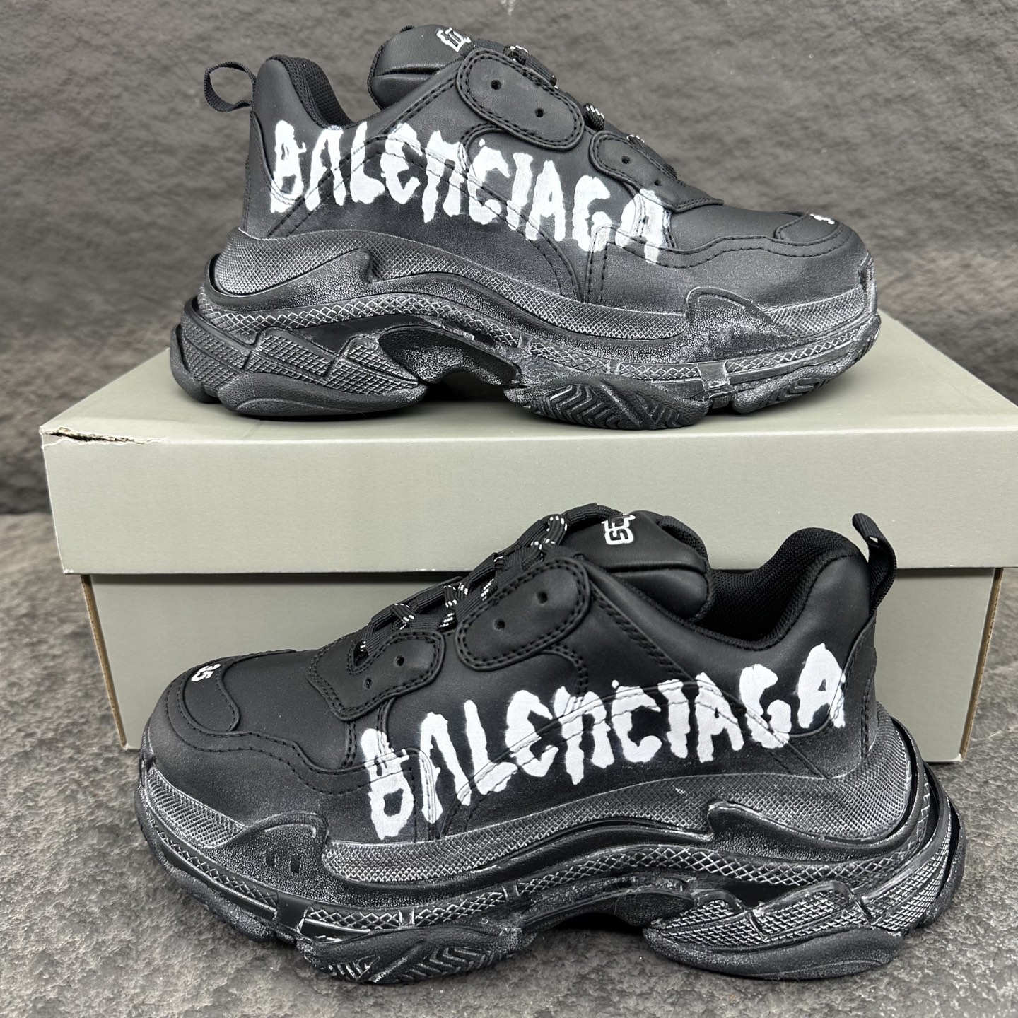 Balenciaga Triple S Tape Type Sneaker Size 35-46