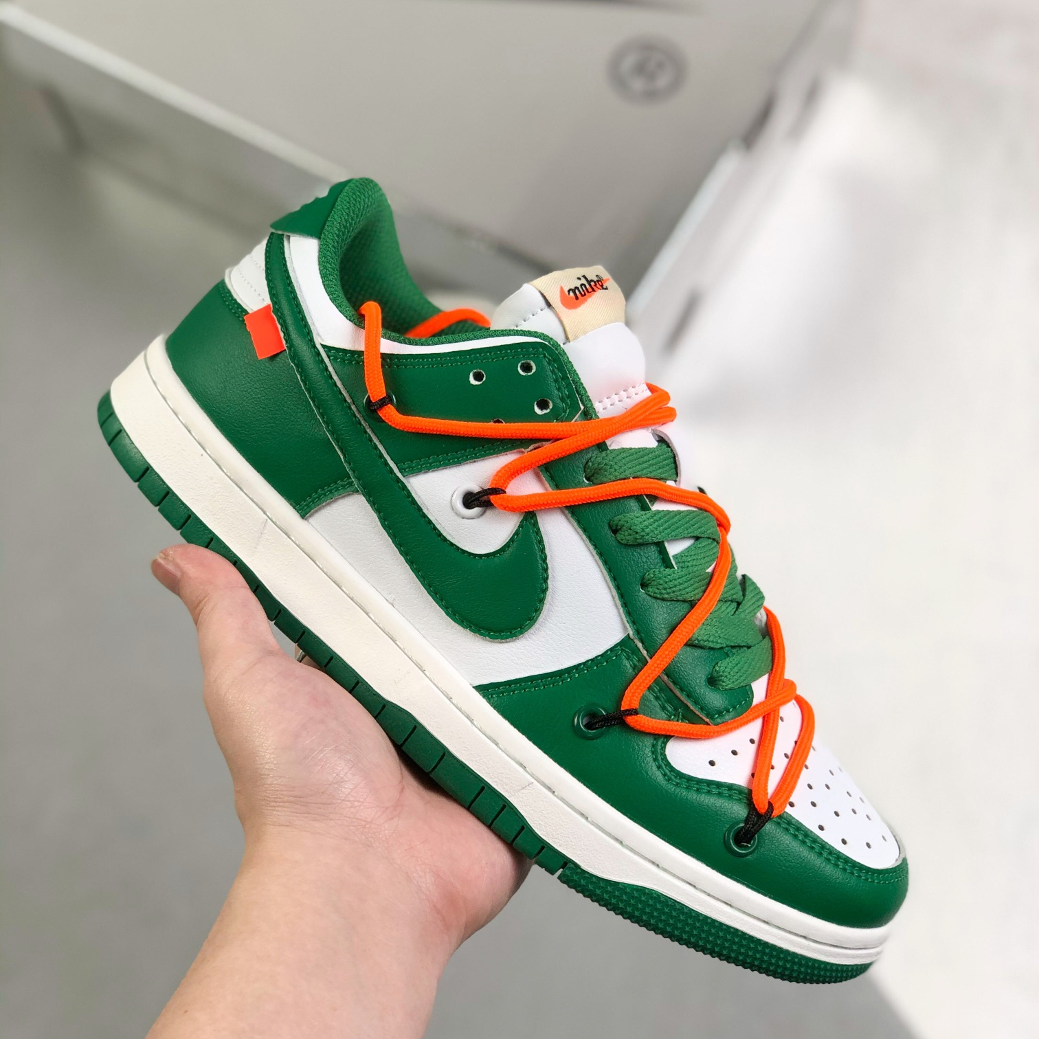 Nike SB Dunk x Off White Low Top Mens/Women Sneakers Shoes Green 36 - 46