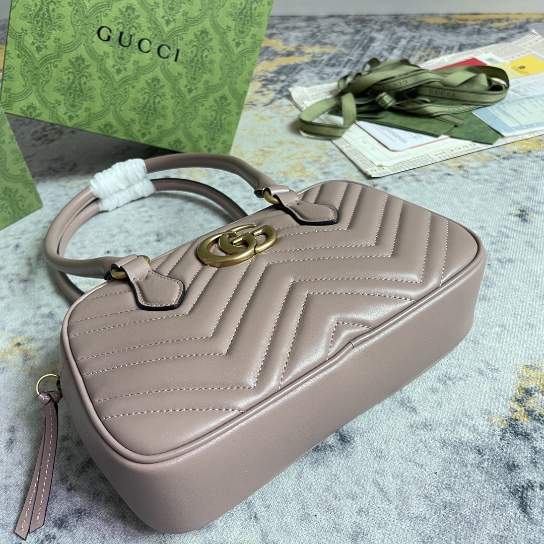 Gucci Women Shoulder Bags Size 25.5*15.5*6.5cm