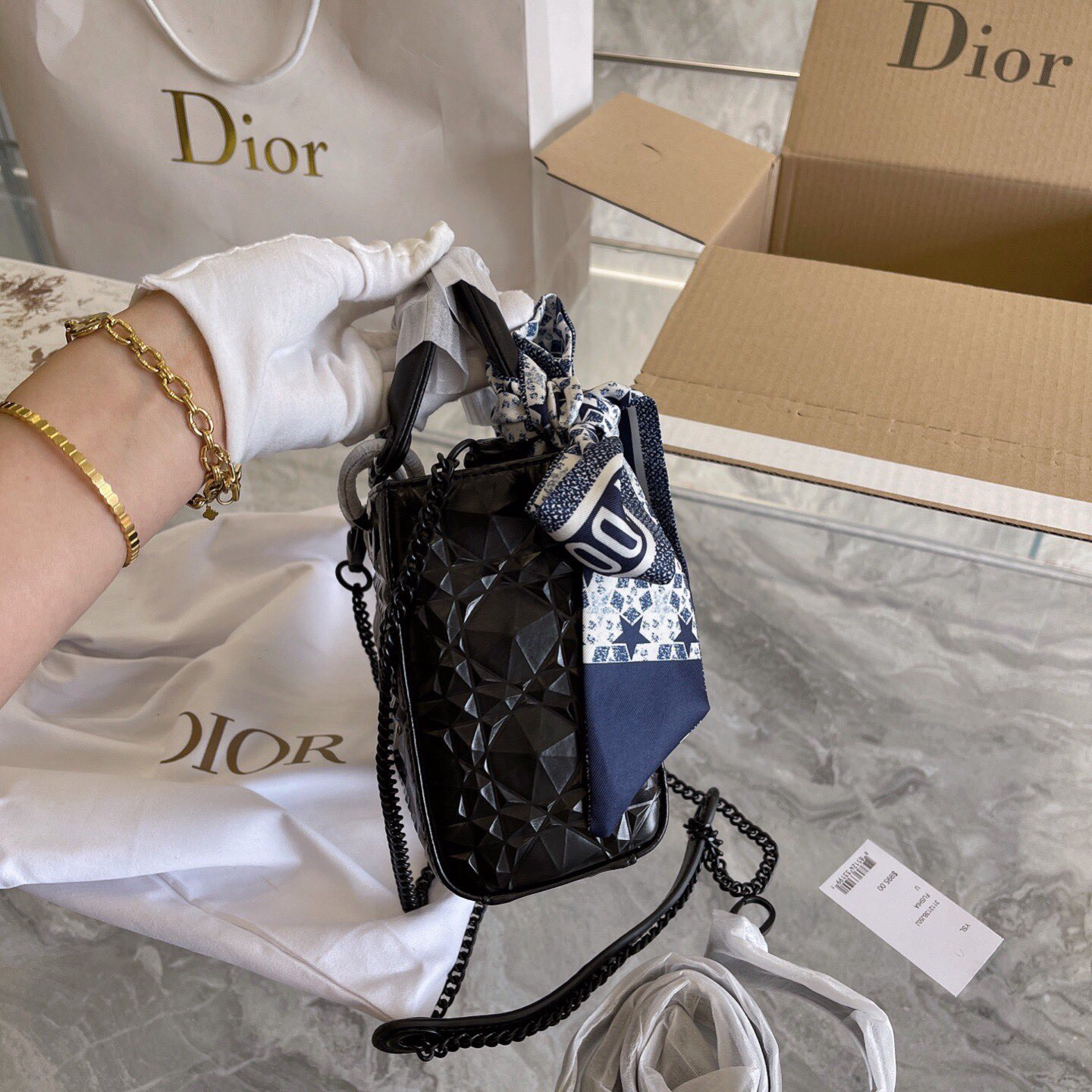 Dior Lady 2022SS Women Shoulder Bags 17cm