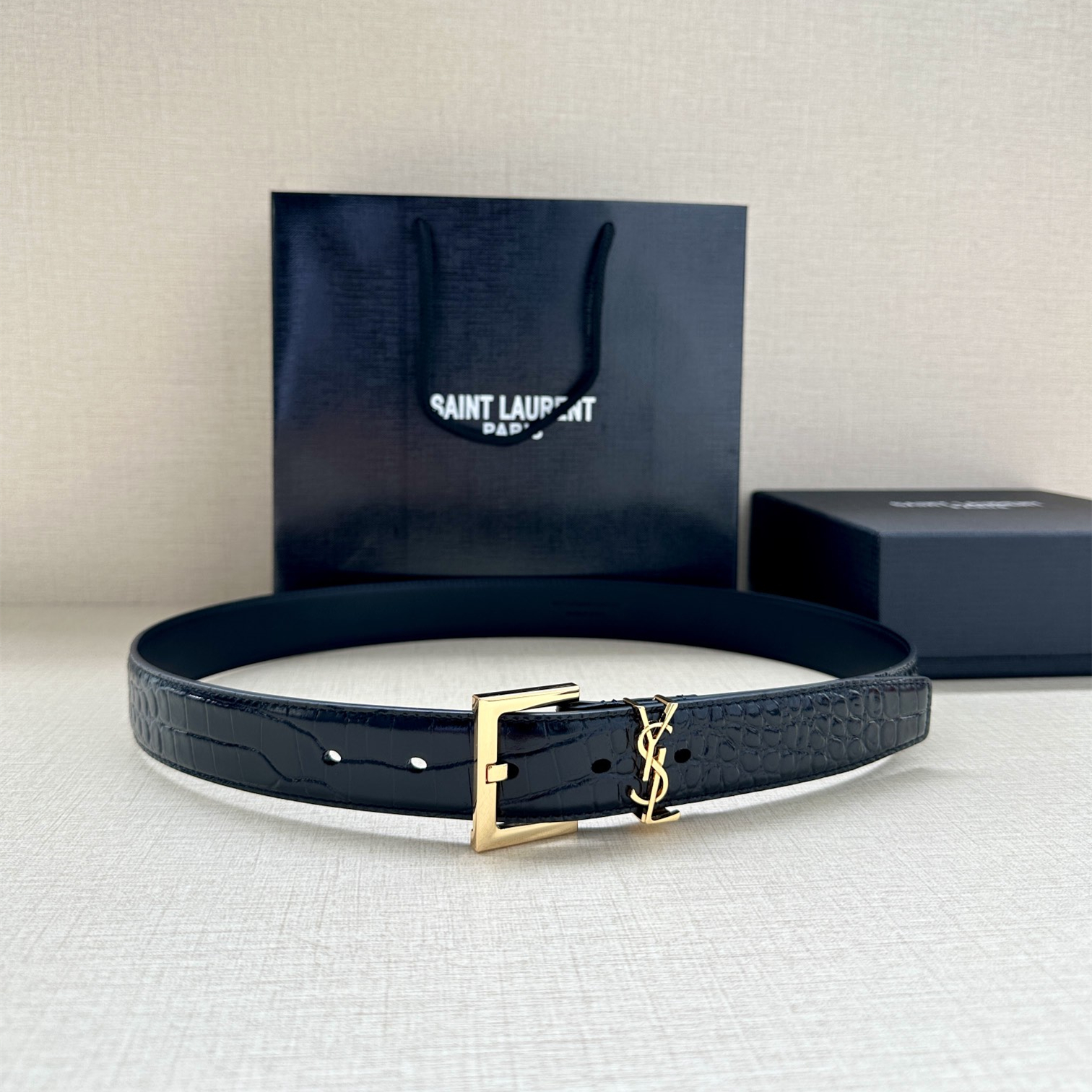YSL Women Belt Width 3cm