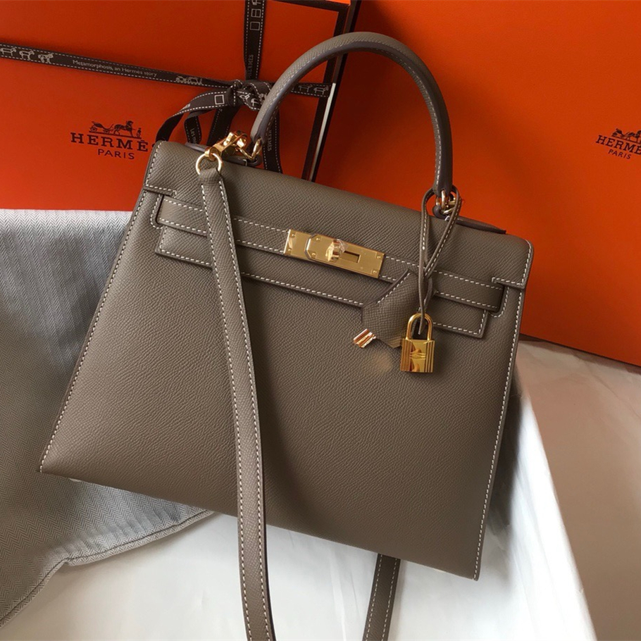 Hermes Kelly Women Shoulder Bags Handbags 2-Size