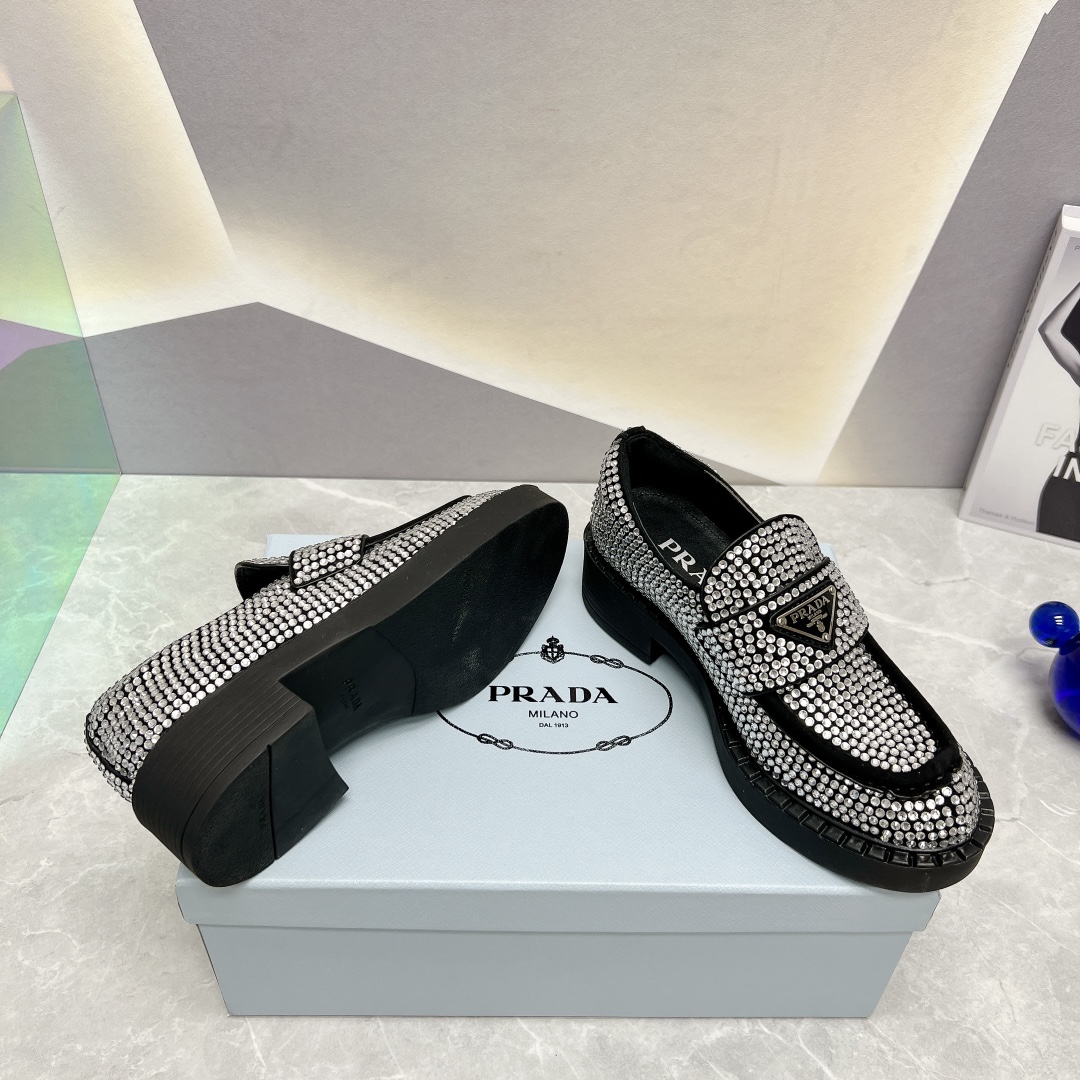 Prada New Women Loafers Size 35-41
