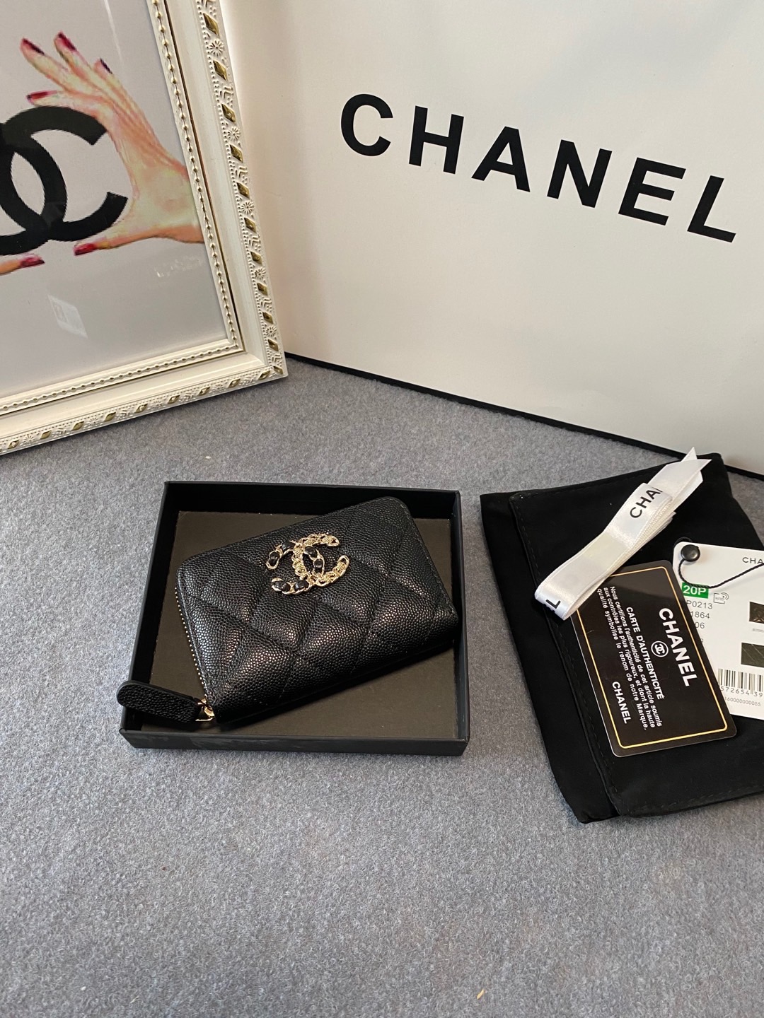 Chanel Card Holder Size 11*7*2cm