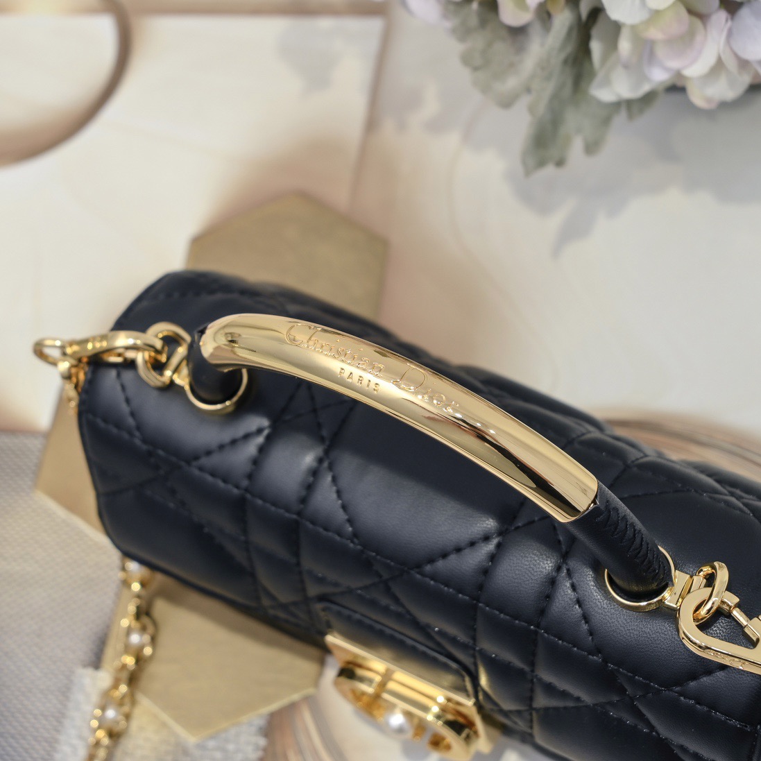 Dior Mini Dior Ange Women Shoulder Bags 20*12*5cm