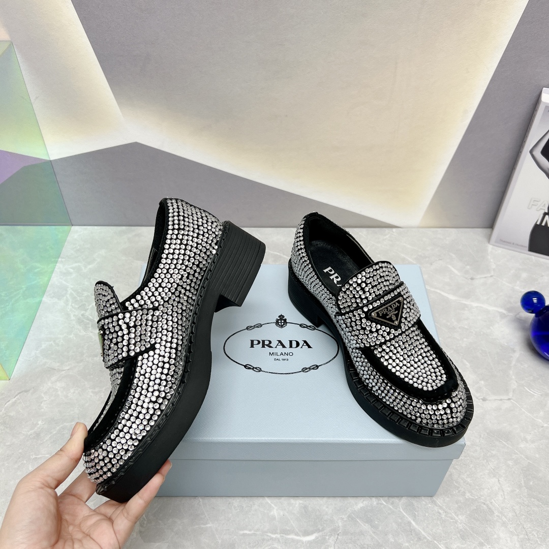Prada New Women Loafers Size 35-41