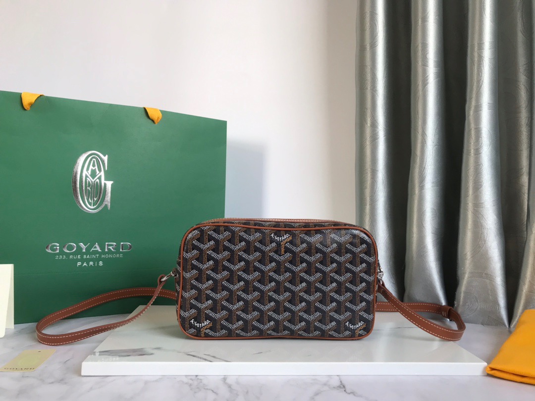 Goyard Cap-Vert Mens Shoulder Bags Size 22.5*13*7cm