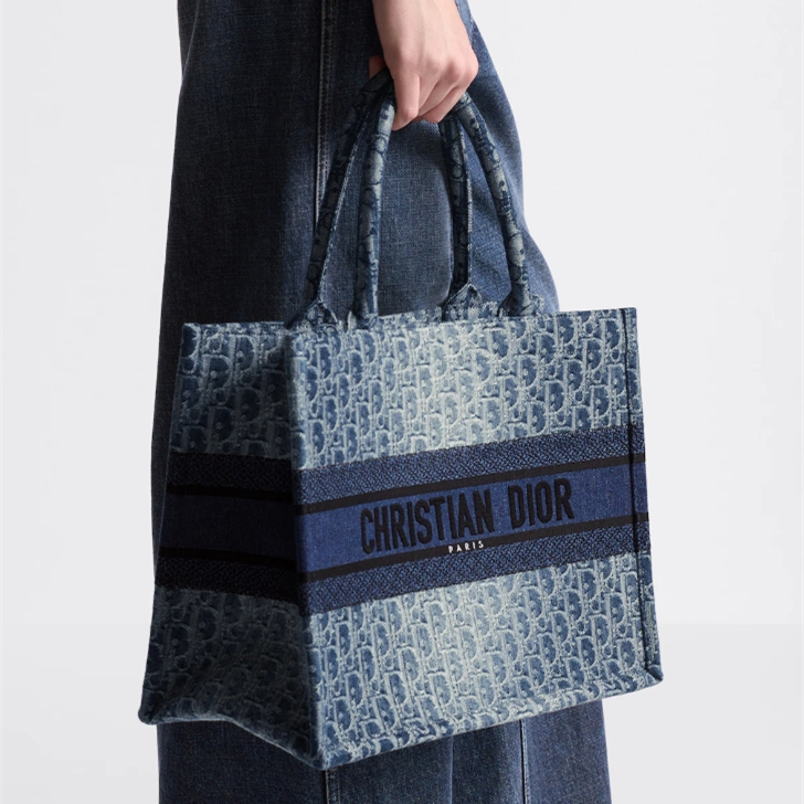 Dior Book Tote Shopping Bags 2-Size