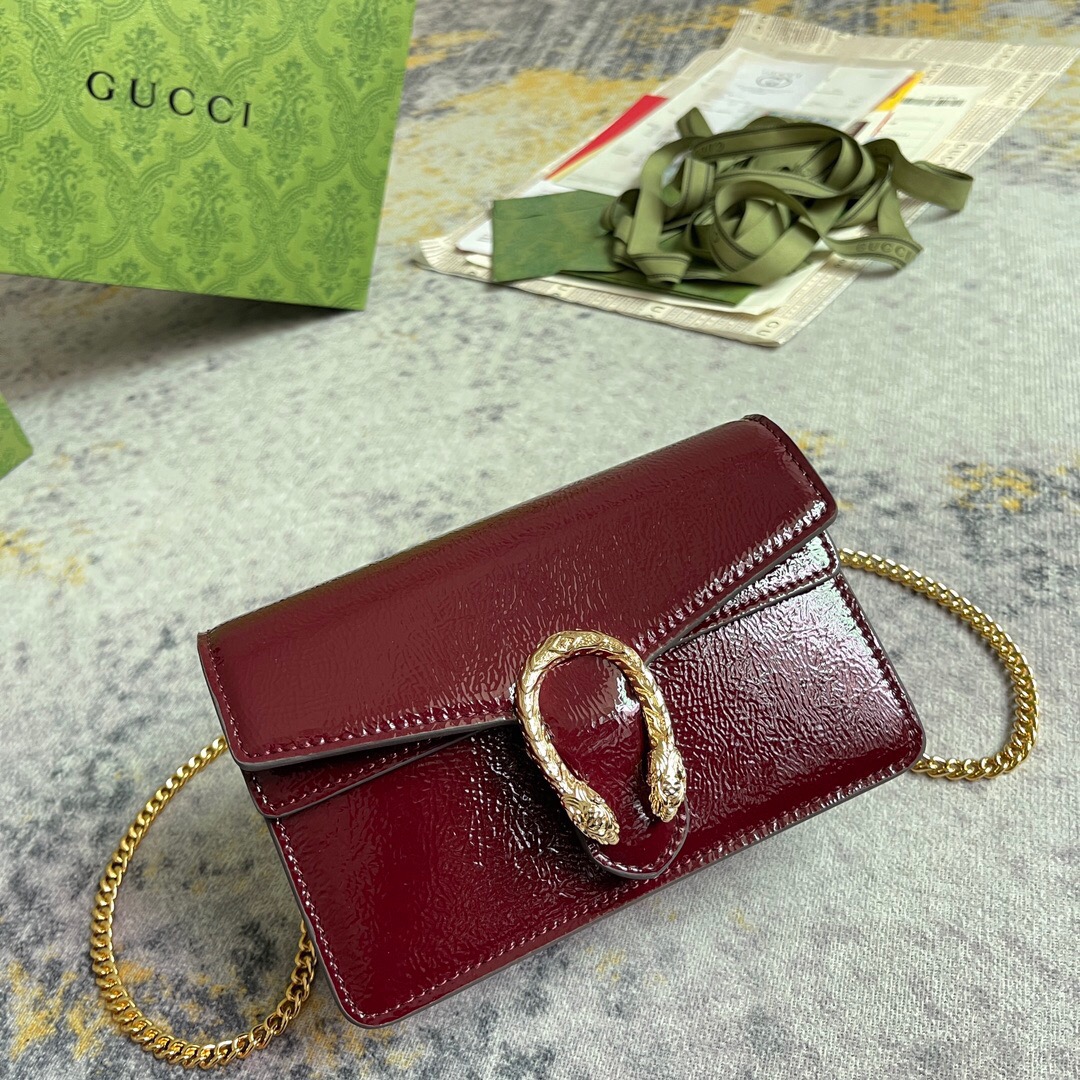 Gucci Dionysus Super-Mini Women Shoulder Bags 17.5*11*6.5cm