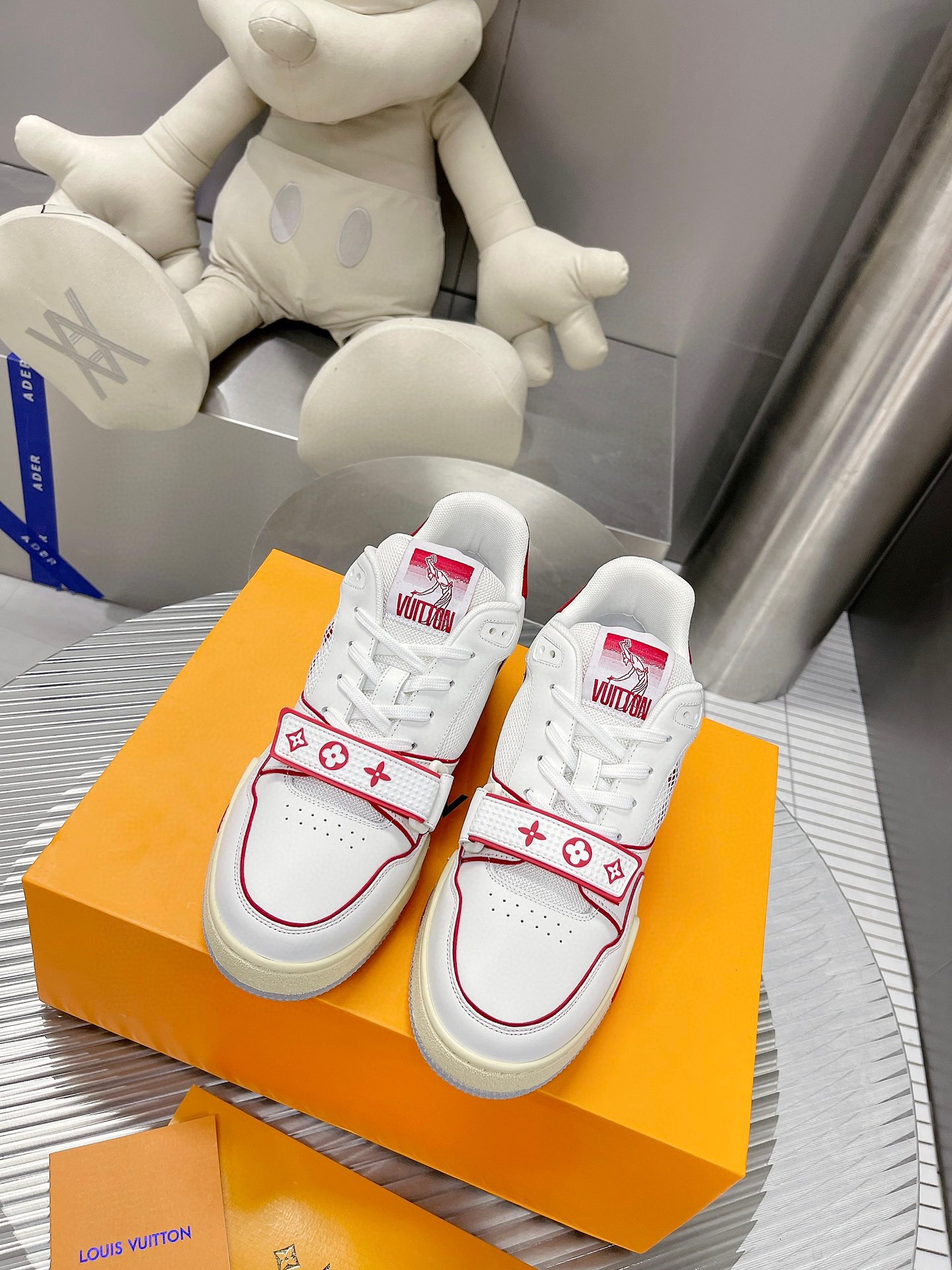 Louis Vuitton LV Trainer Velcro Strap Sneaker Size 36-46