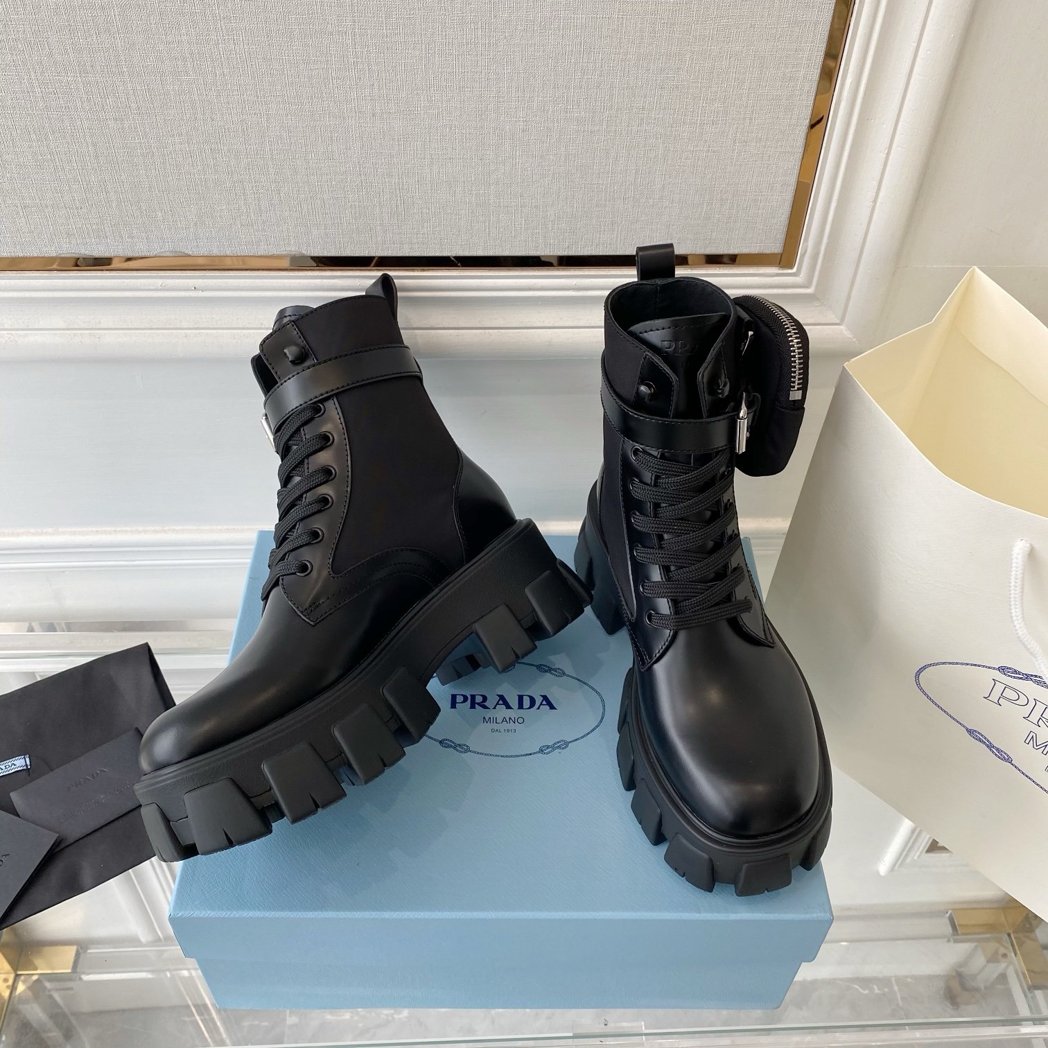 Prada Men Boots Size 42