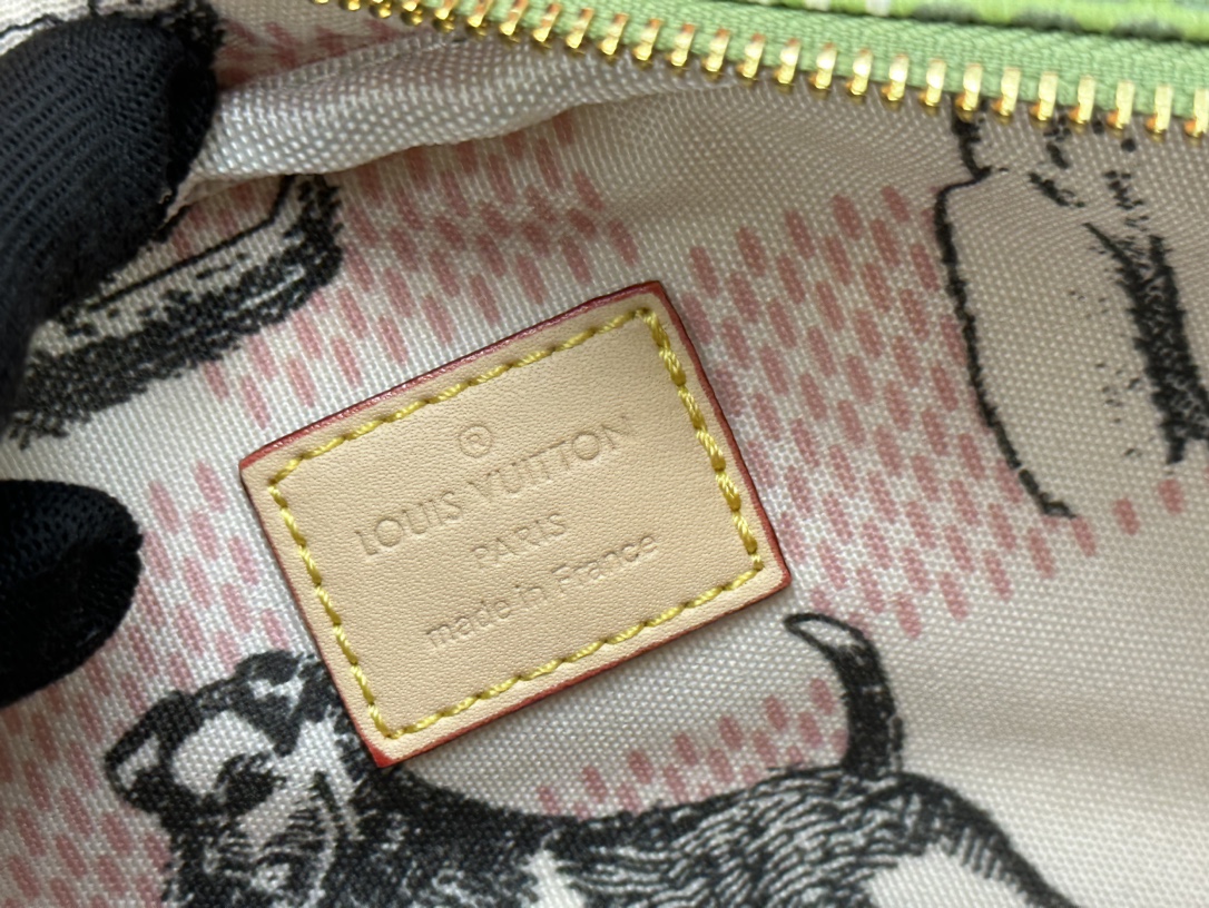 Louis Vuitton N40643 Nano Porte Documents Voyage Women Shoulder Bags Size 20*13*5cm