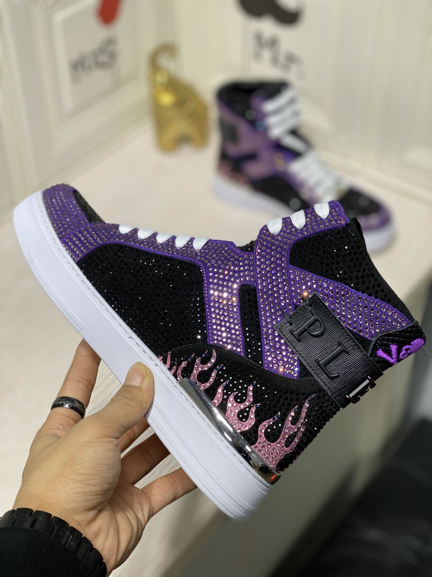 Philipp Plein Mens Outdoor Sneakers Shoes 38 - 45