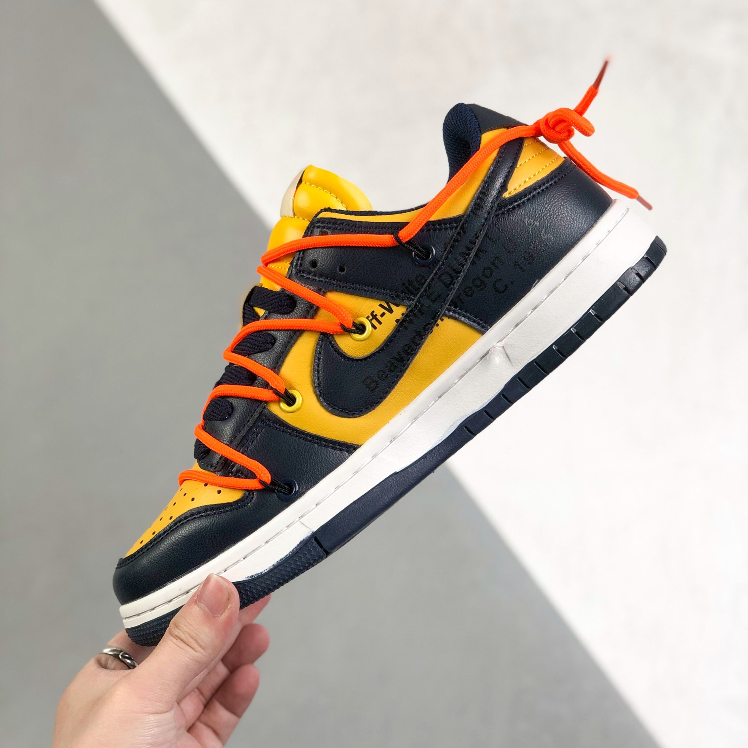 Nike SB Dunk x Off White Low Top Mens/Women Sneakers Shoes Yellow 36 - 46