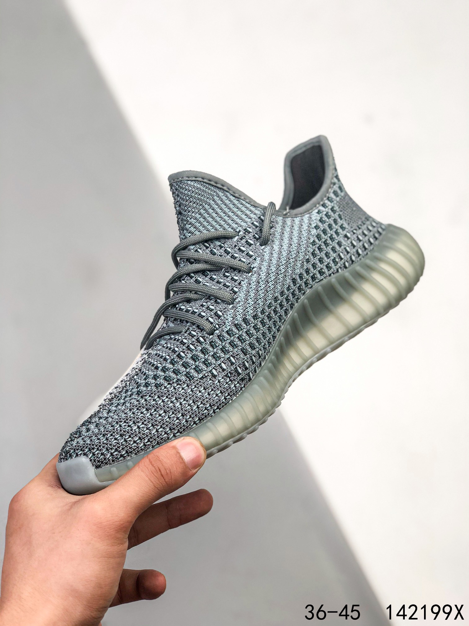 Yeezy 350 Boost 350 V2 Mens/Women Sneakers Shoes Light Green1 36 - 45