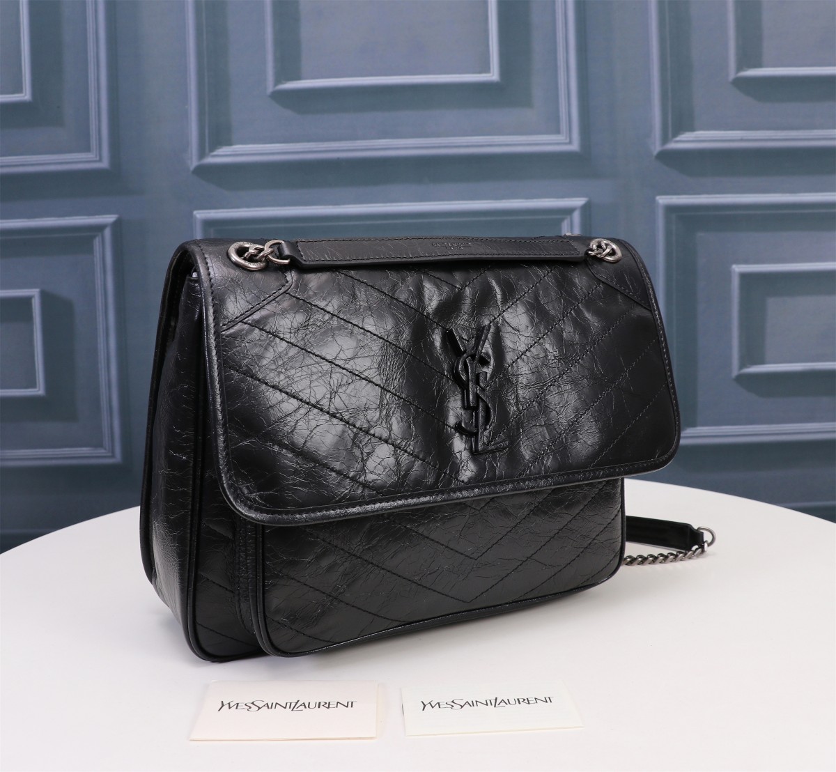 YSL Niki Women Shoulder Bags Size 32*23*9cm