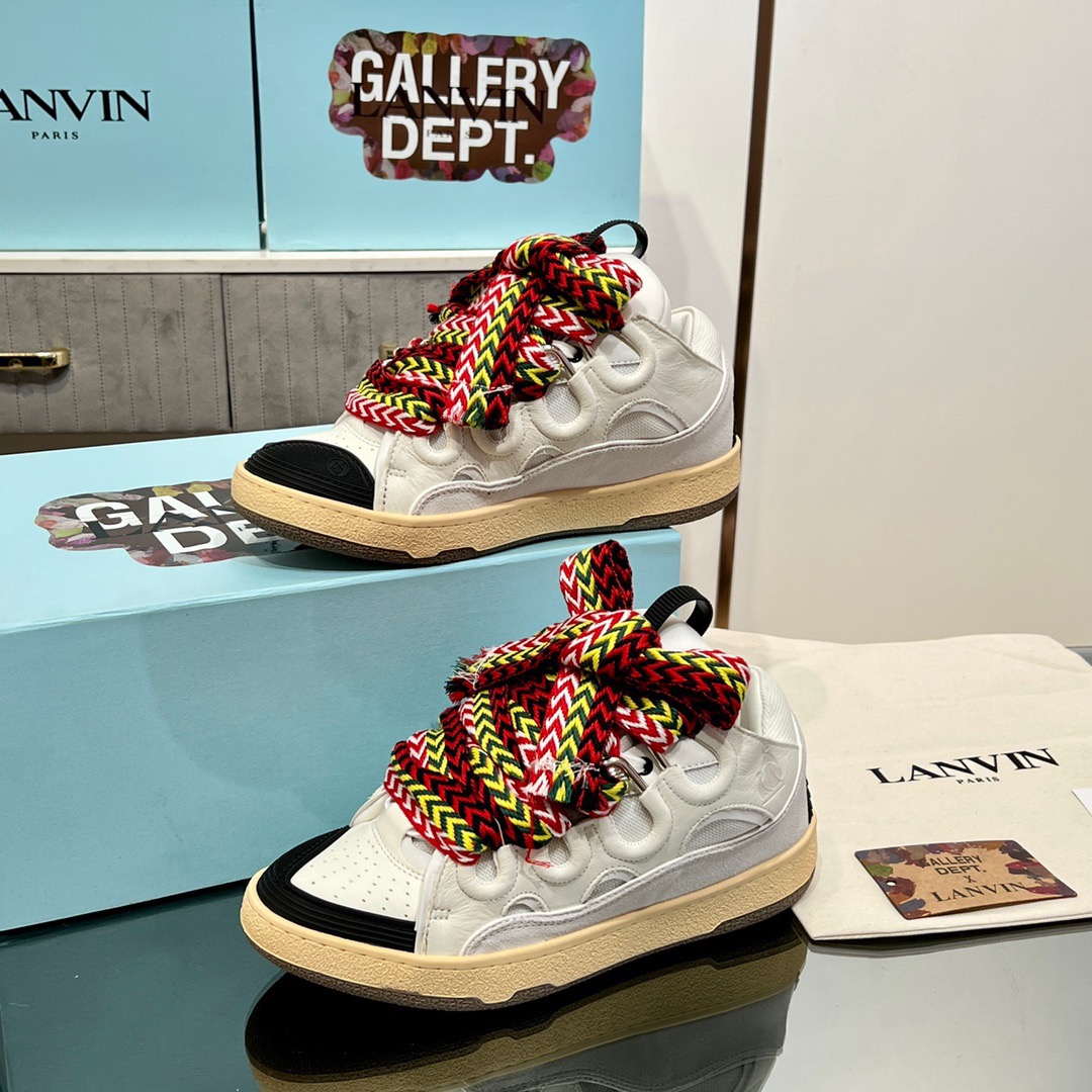 Lanvin Curb Sneaker Size 35-46  8-Color