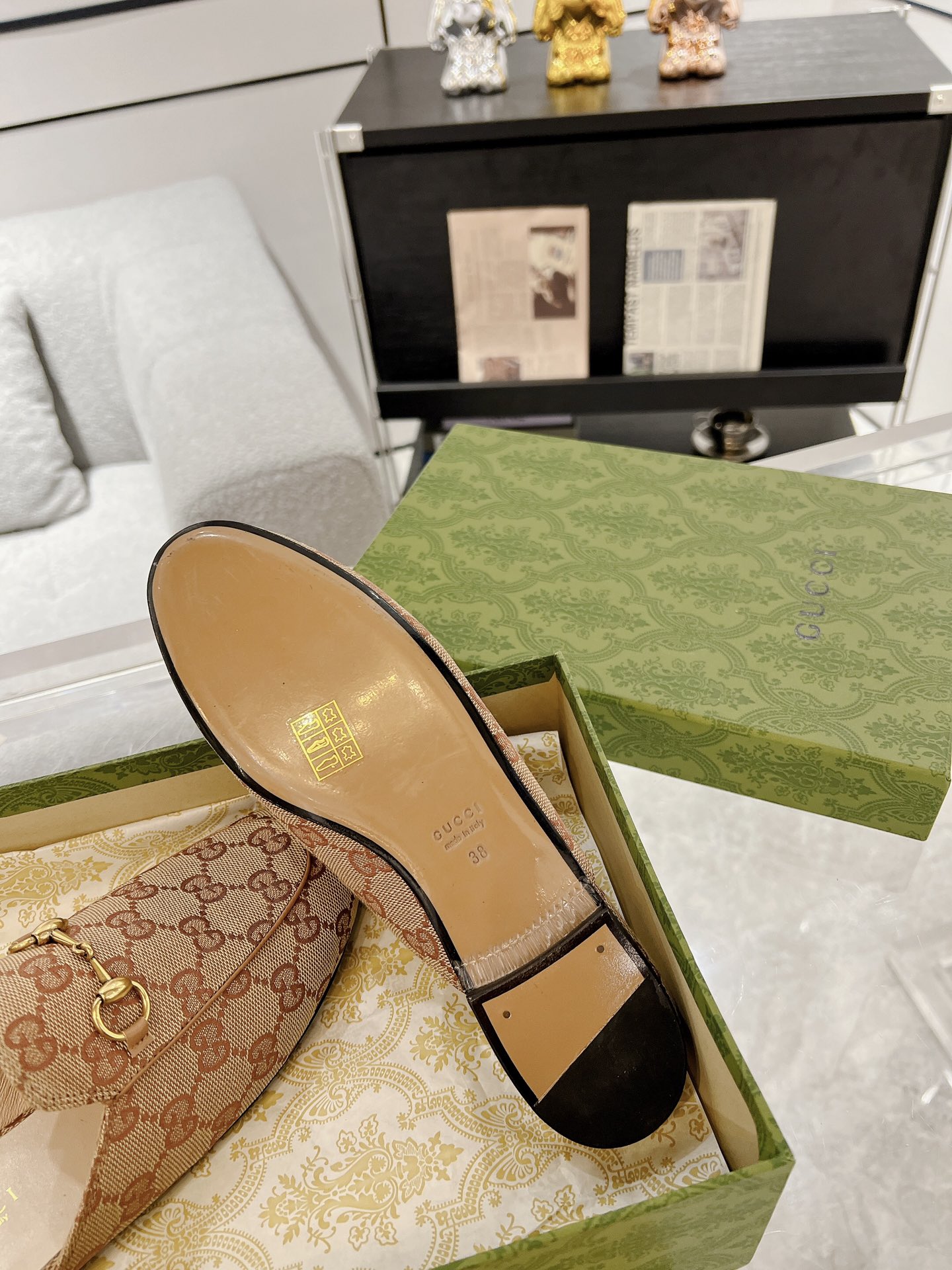 Gucci Princetown GG Slippers Size 35-41