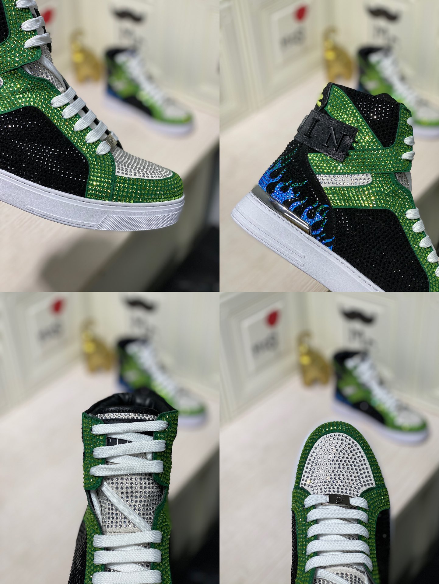 Philipp Plein Mens Outdoor Sneakers Shoes 38 - 45