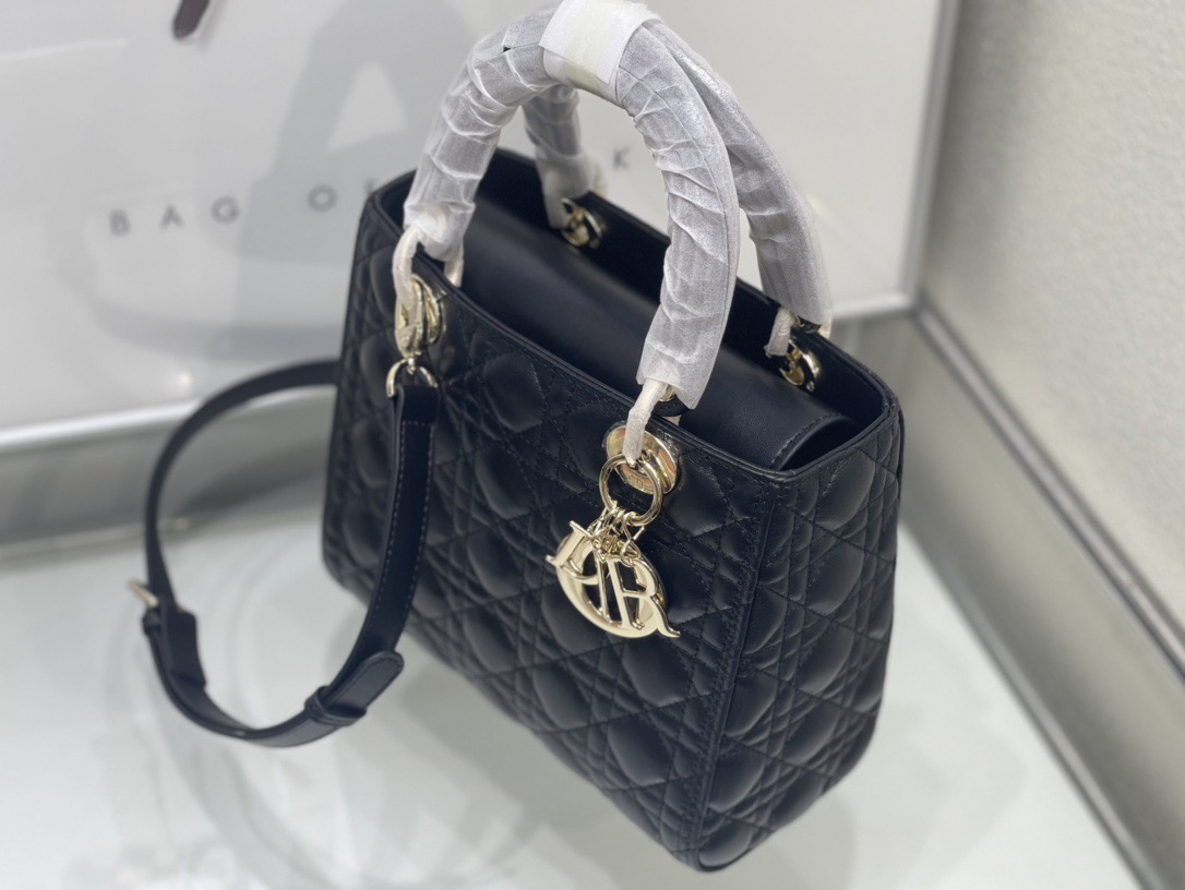 Dior Lady Women Shoulder Bags 24*20*11cm