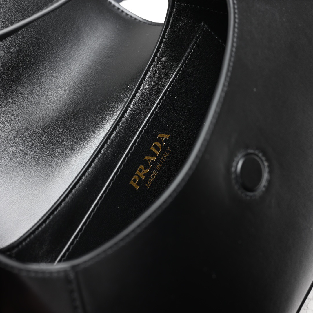 Prada 1BD358 Small Leather Women Shoulder Bags Size 25*15*5.5cm