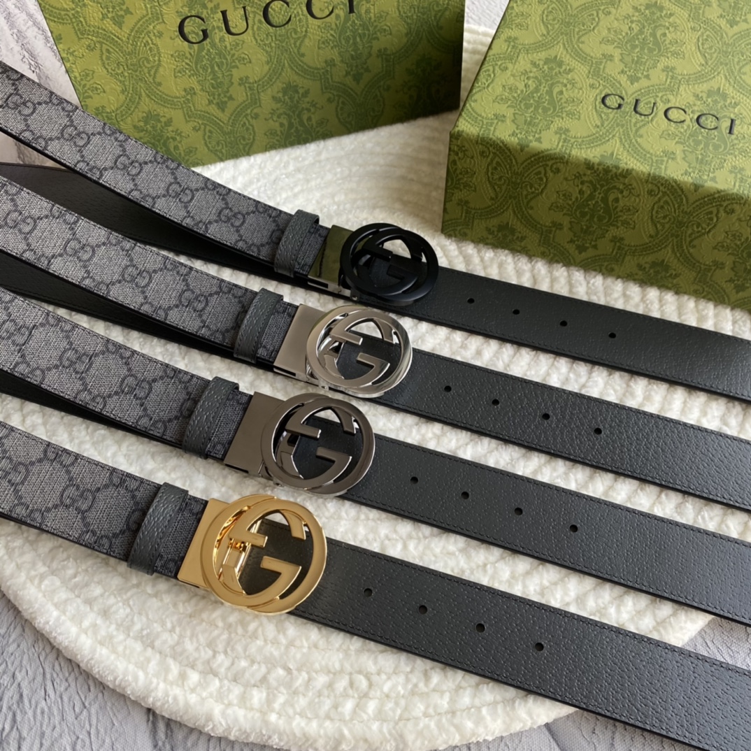 Gucci Mens Belt Width 3.8cm