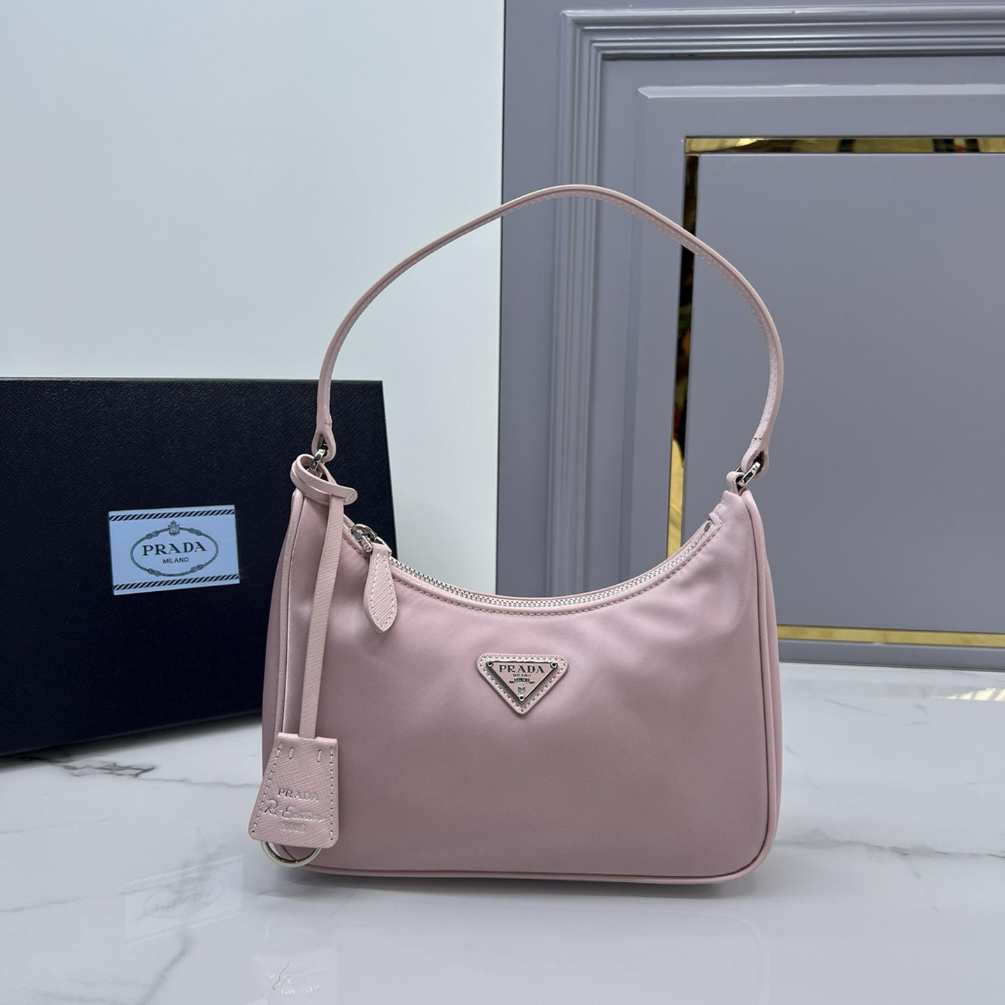 Prada 1NE204 Redition 2005 Women Shoulder Bags 22*18*6.5cm