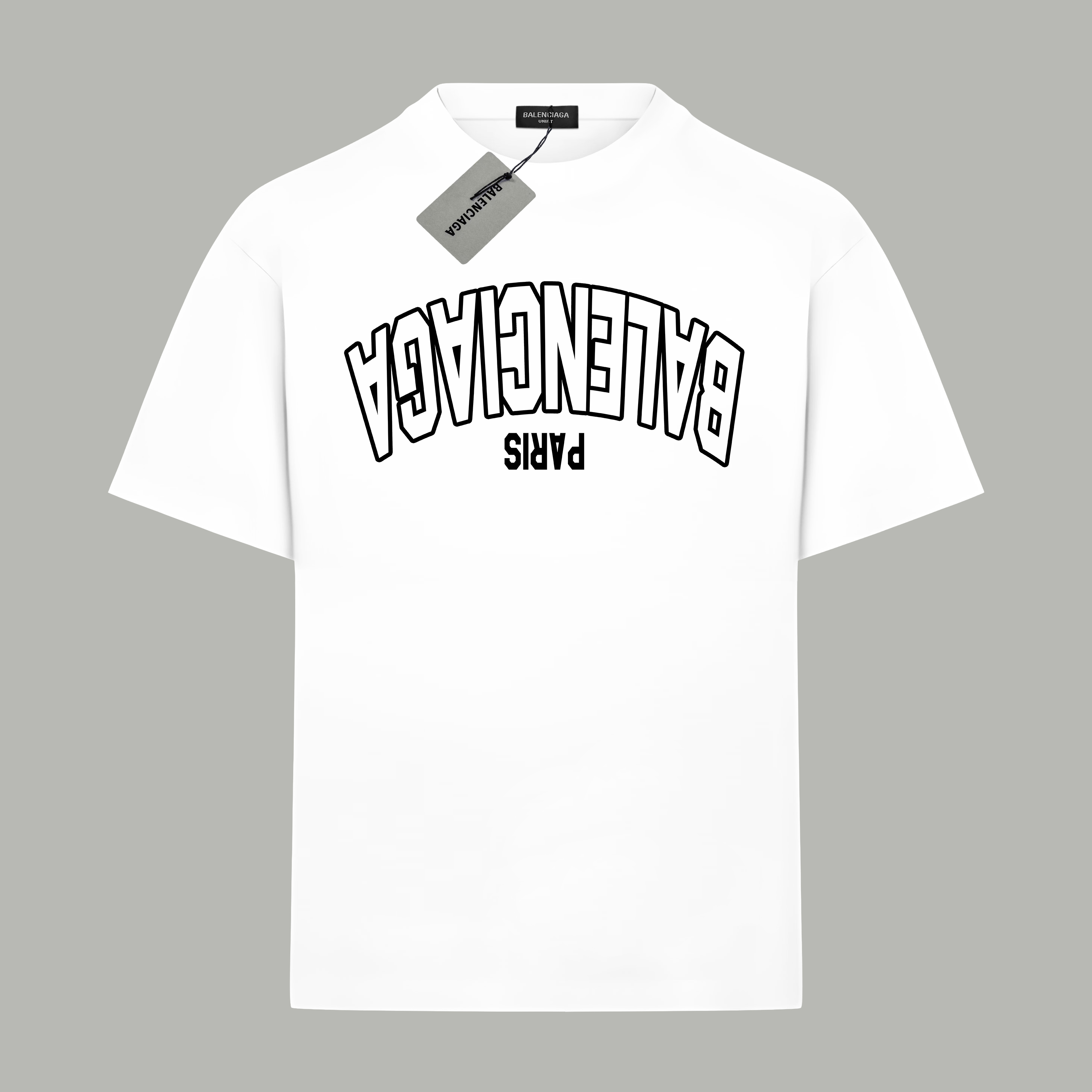 Balenciaga Unisex Cotton T Shirt Size S-XL