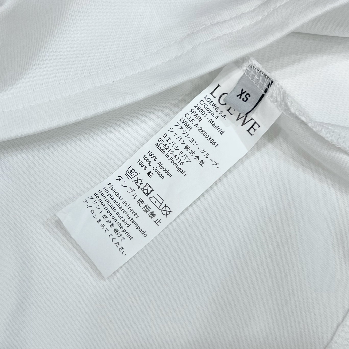 Loewe T Shirt  Embroider Logo Size XS-L