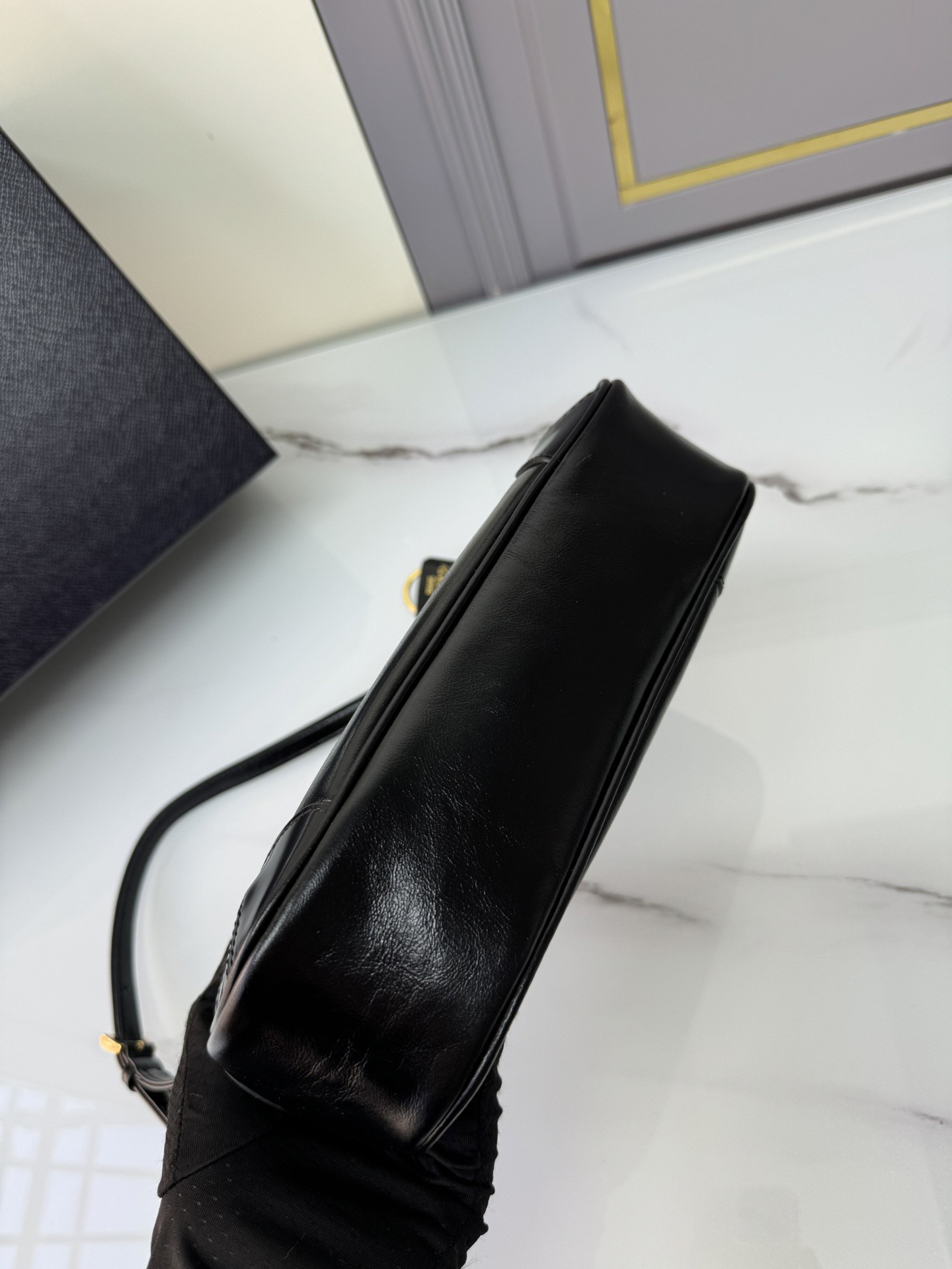 Prada 1BC201 Re-Edition 2002 Small Leather Women Shoulder Bags Size 23.5*10*5cm