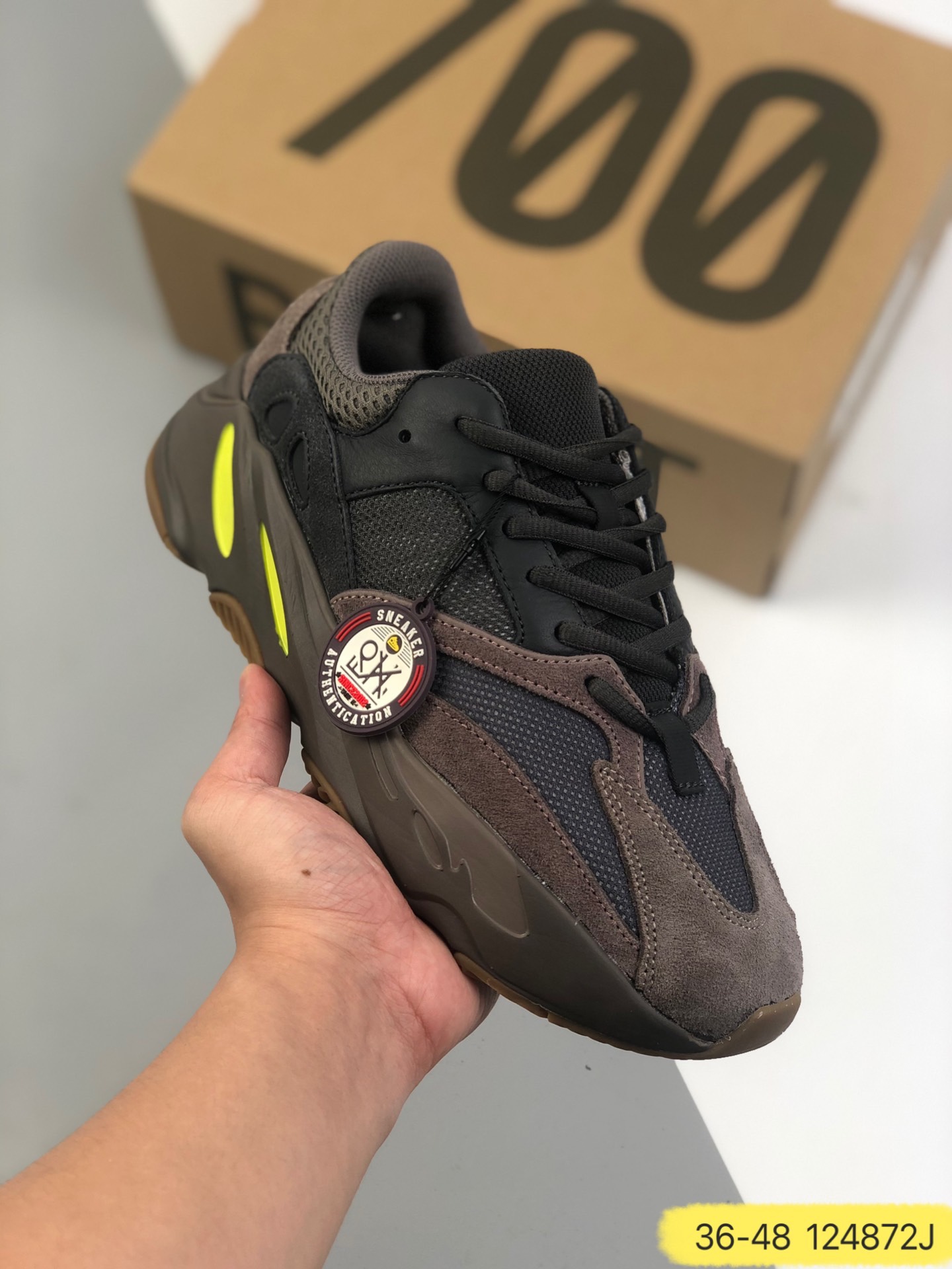 Yeezy Boost 700 V1 Sun Mens/Women's Sneakers Shoes 36 - 48