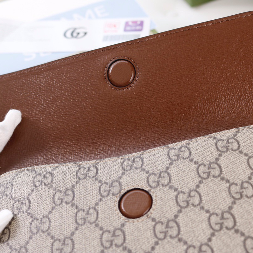 Gucci GG Horsebit 1955 Women Shoulder Bags Size 22.5*17*6.5cm