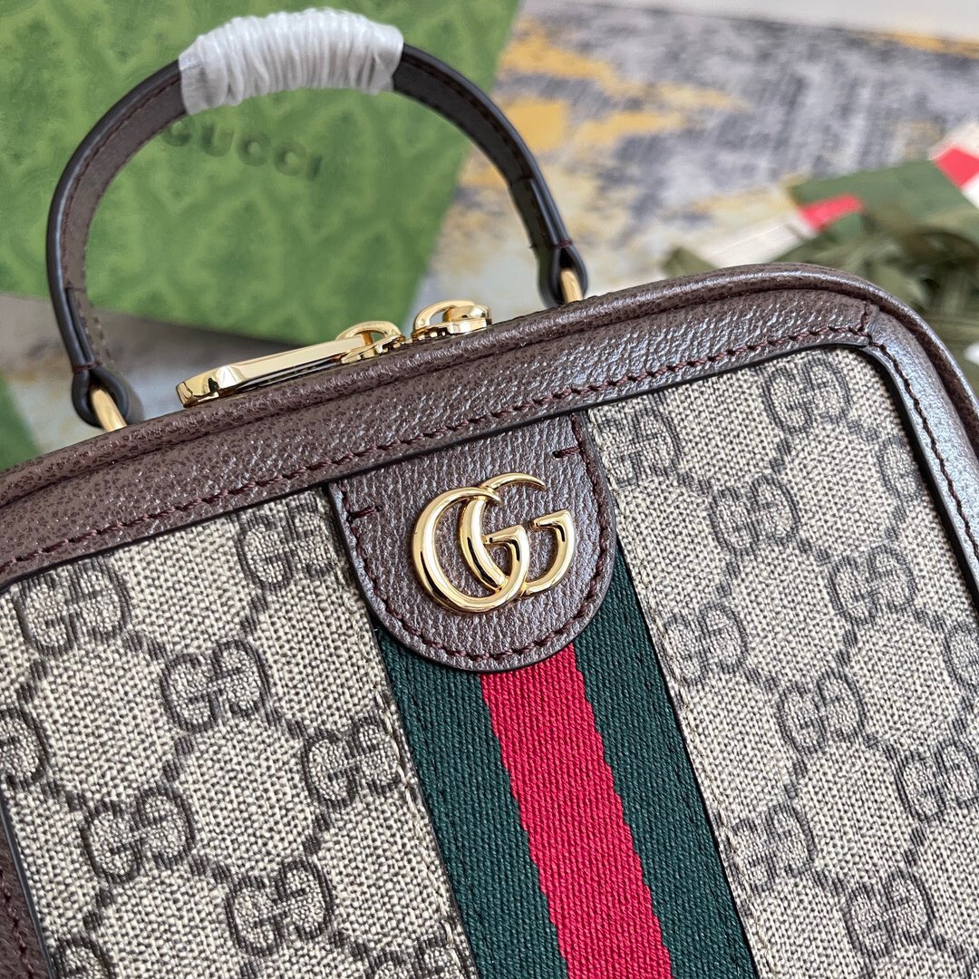 Gucci Ophidia GG Mini Women Shoulder Bags 17.5*16.5*9.5cm