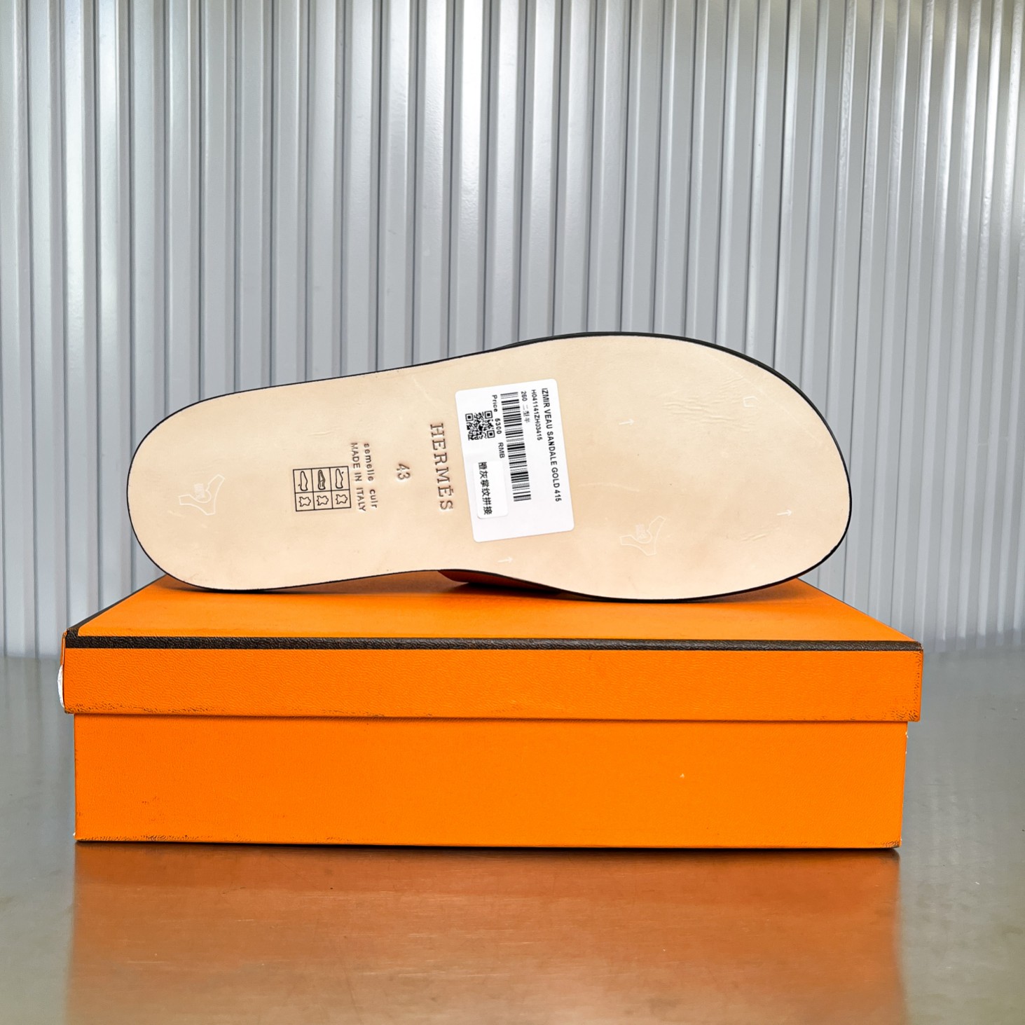 Hermes lzmir Sandals Size 40-45