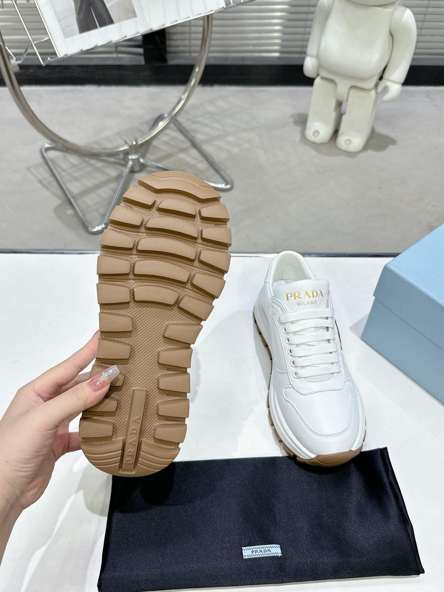 Prada 2024 New Leather sneaker Size 36-45