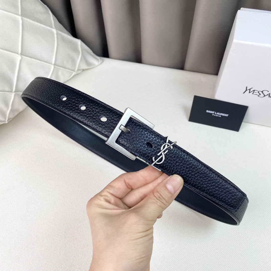 YSL Women Belt Width 3cm