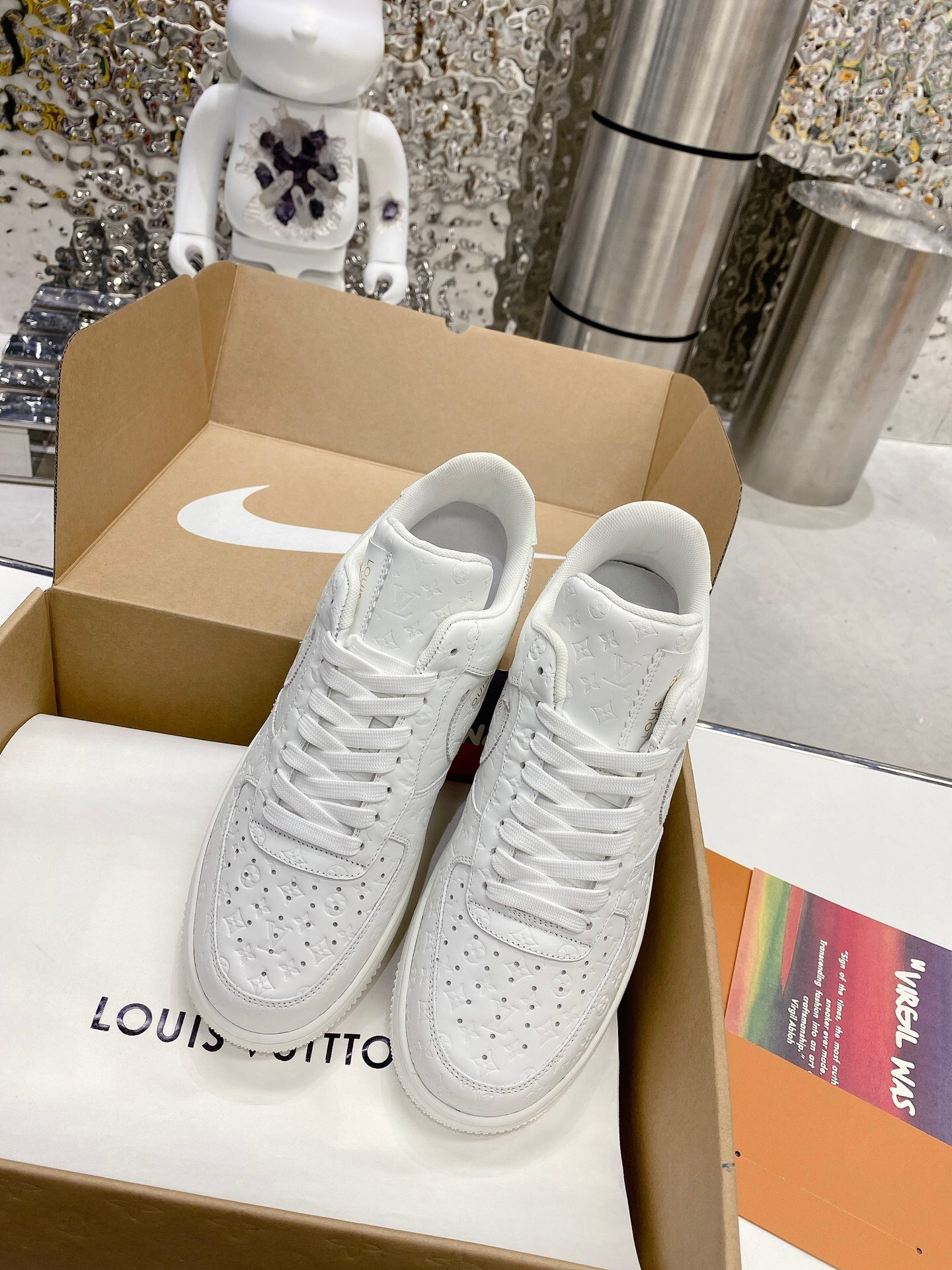Louis Vuitton x Off White x Air Force 1 Sneaker Size 36-45