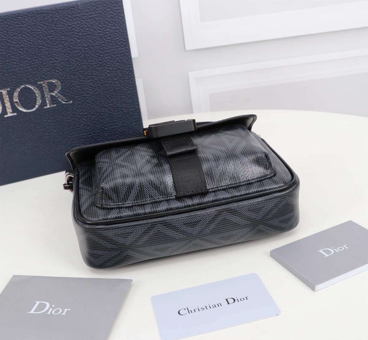Dior Mini Hit The Road Mens Shoulder Bags Size 19*11*4cm