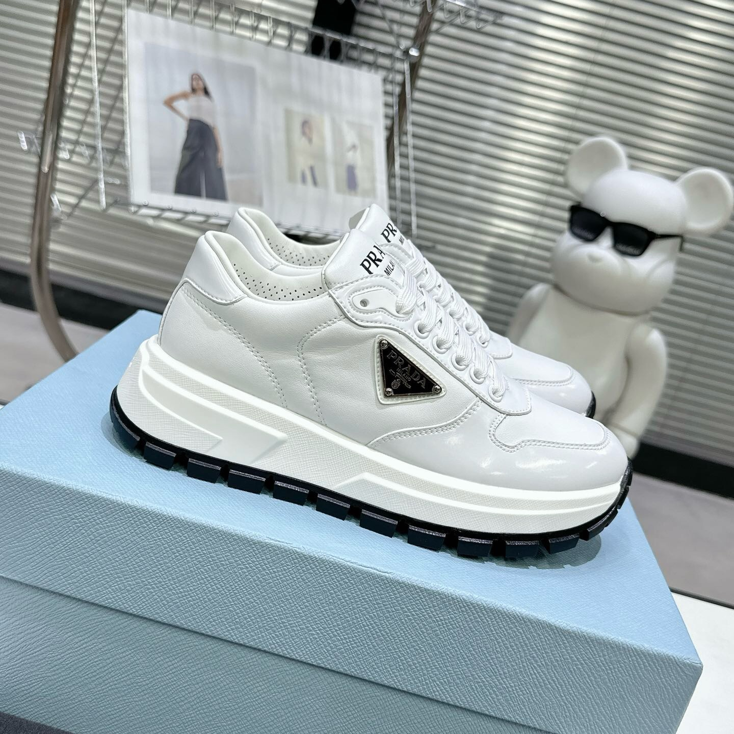 Prada 2024 New Leather sneaker Size 36-45