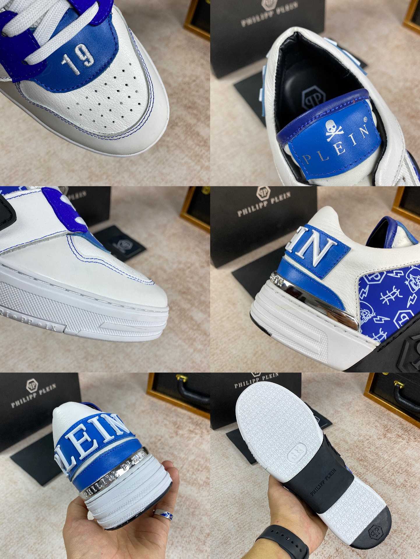 Philipp Plein Mens Outdoor Sneakers Shoes 38 - 45