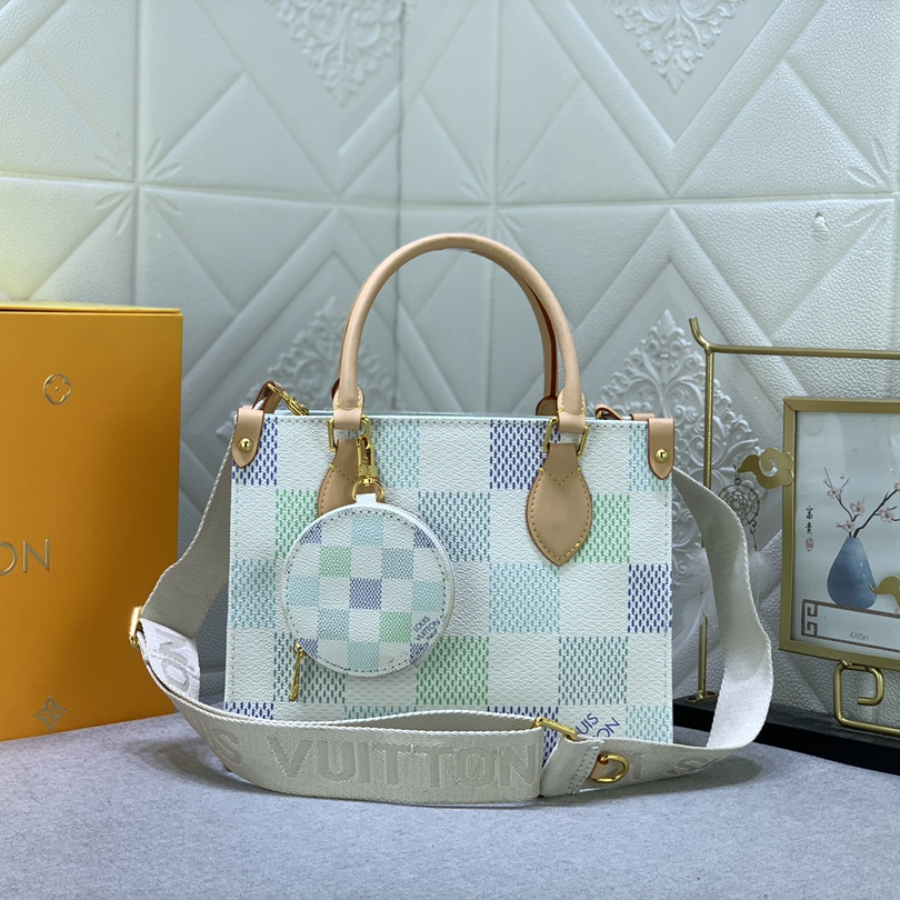 Louis Vuitton M46373 OnTheGo Women Shoulder Bags Size 25*19*11cm