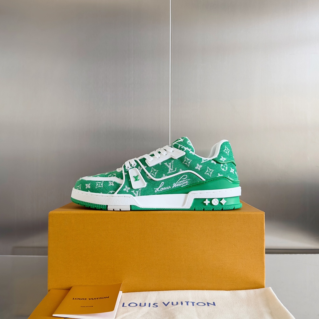 Louis Vuitton 2024New LV Trainer Sneaker Size 36-46
