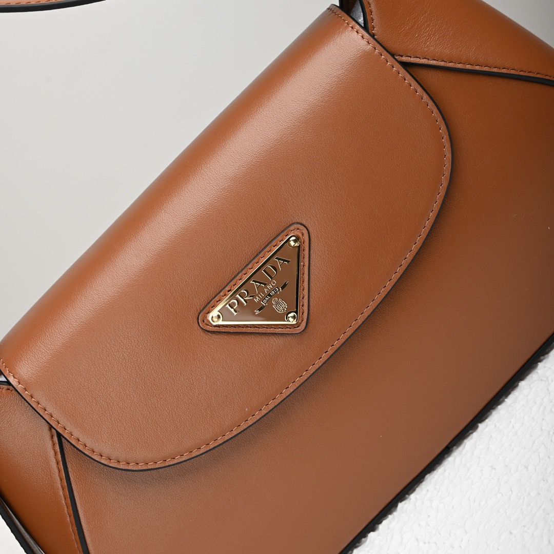 Prada 1BD358 Small Leather Women Shoulder Bags Size 25*15*5.5cm