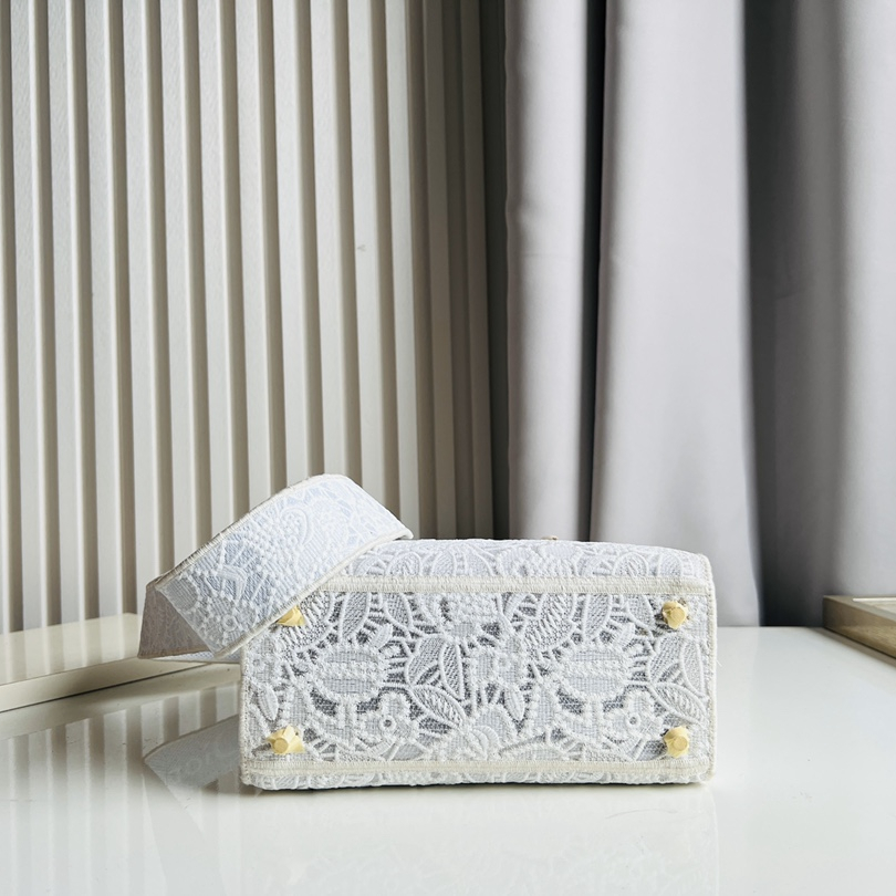 Dior Lady D-lite Women Shouler Bags 24cm