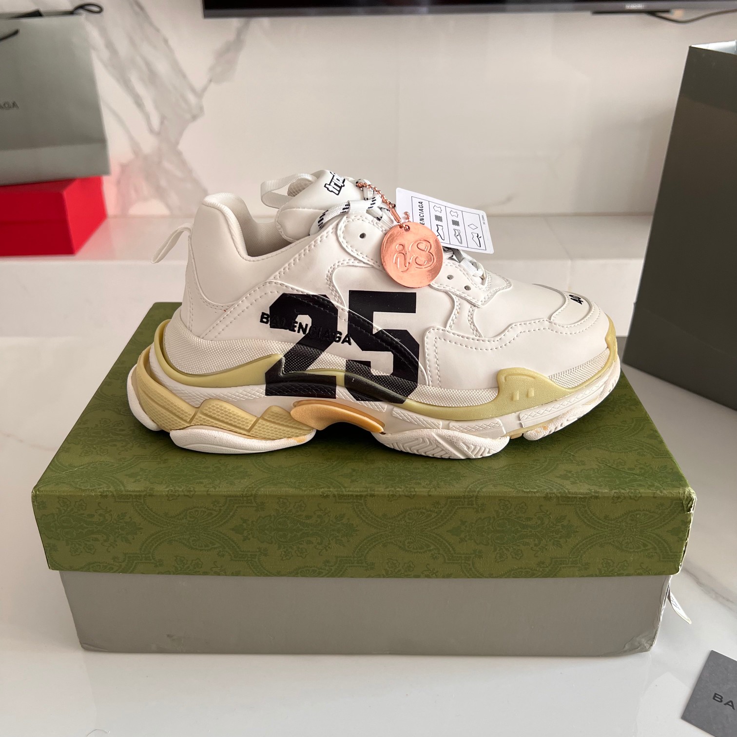 Balenciaga & Gucci Triple S Sneaker Unisex Size 35-45