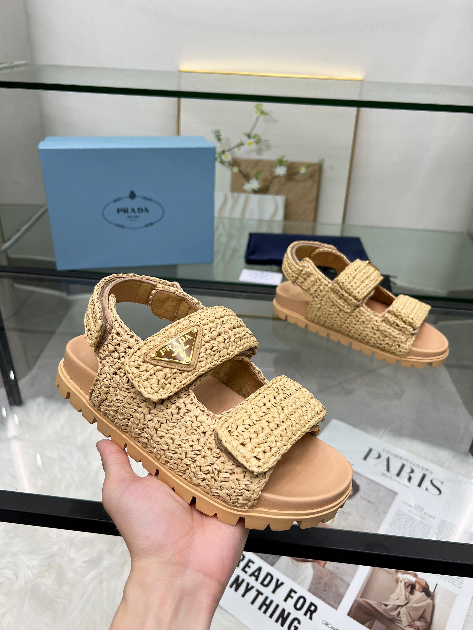 Prada 2024 New Monolith sandals Size 36-41