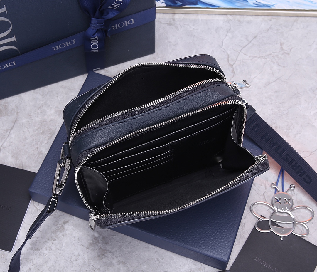 Dior Mens Shoulder Bags 17*12.5*6cm