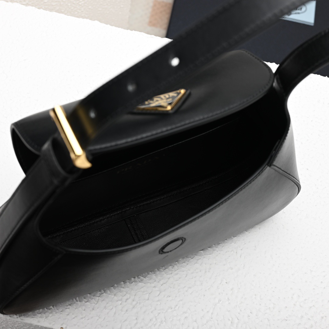 Prada 1BD358 Small Leather Women Shoulder Bags Size 25*15*5.5cm