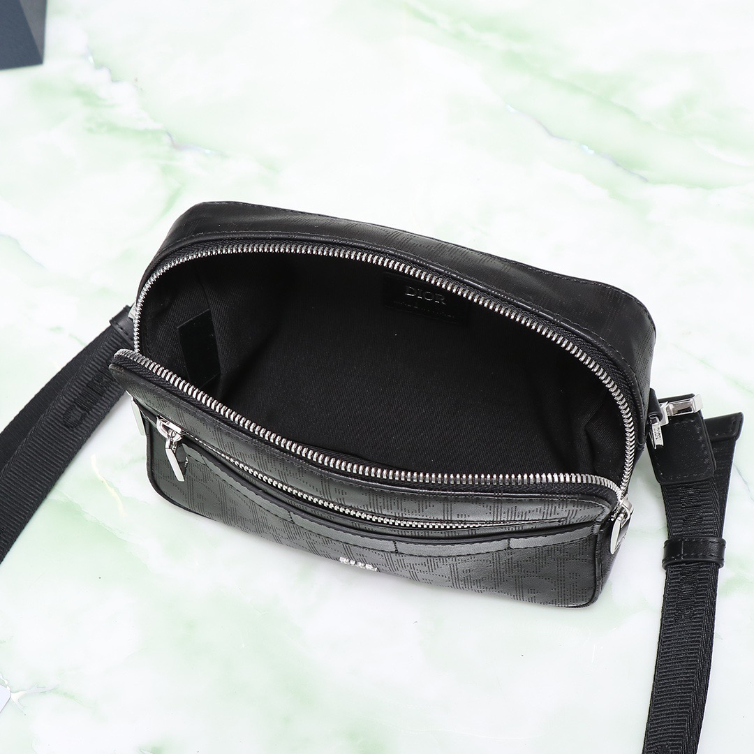 Dior Oblique Galaxy Mens Shoulder Bags Size 22*15*6cm